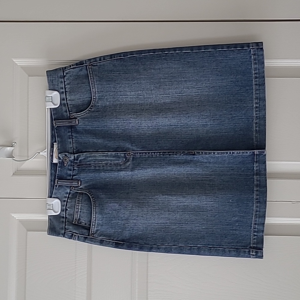 Talbots Denim Skirt Size 10